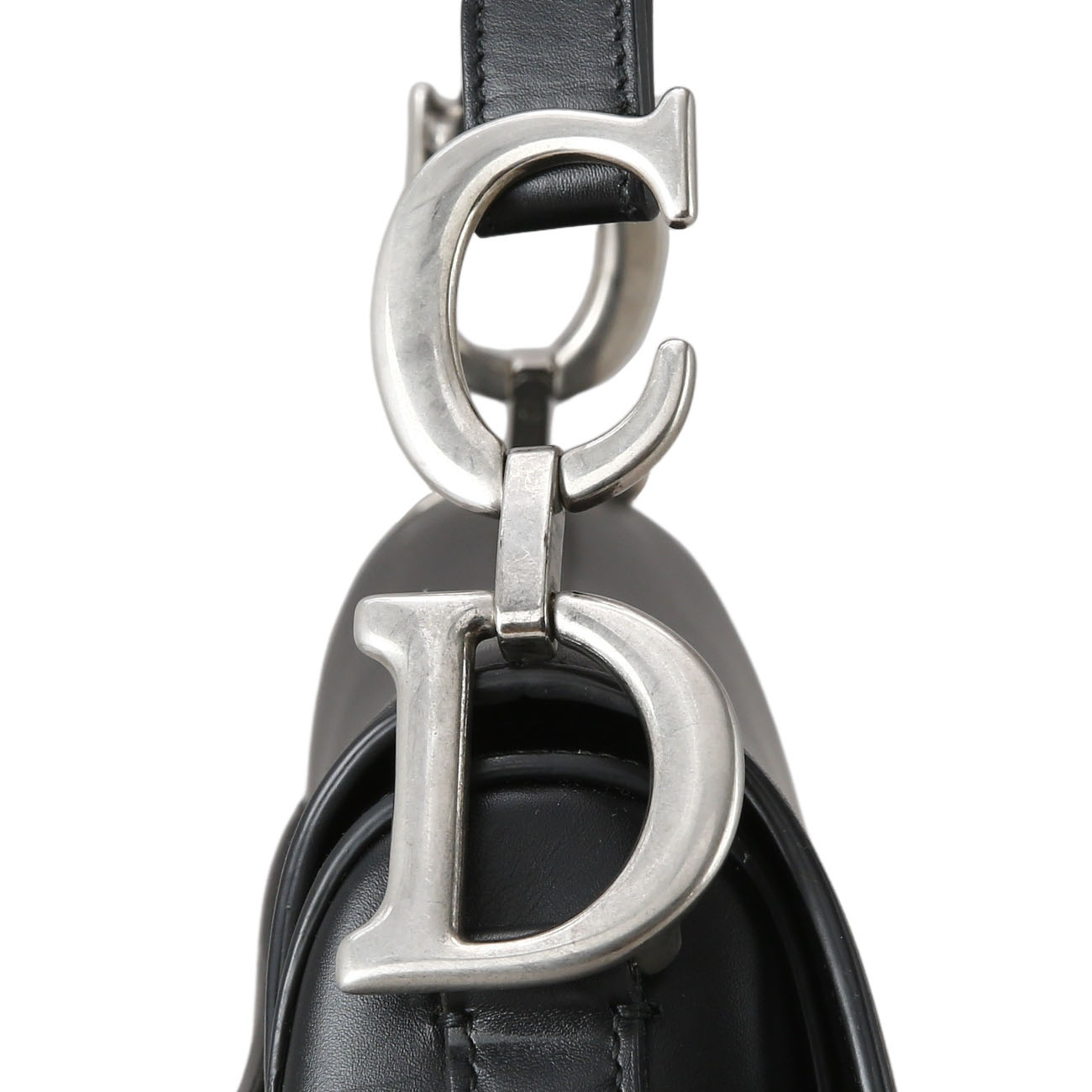 CHRISTIAN DIOR(USED)크리스찬디올 레더 새들백 & 스트랩